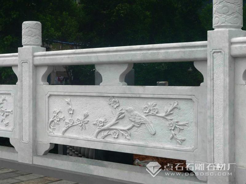 汉白玉栏杆 汉白玉栏杆