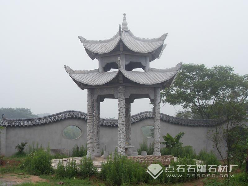 石雕凉亭 石雕凉亭
